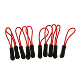 Maxbell 20pcs Zipper Pulls Replacement Zip Cord Puller Slider For Jacket Backpack