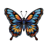 Maxbell Butterfly Wall Decor Gift for Family Friends Farmhouse Office Wall Sculpture Blue Yellow