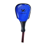 Maxbell Karate Kicking Pad PU Leather Kicking Target for Fighting Practice Muay Thai Black