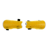 Maxbell 1 Pair Soccer Football Shin Pads Guards Sports Leg Protector Youth Yellow - Aladdin Shoppers