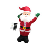 Maxbell Christmas Inflatable Santa Claus Yard Decoration for Party Holiday Courtyard