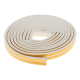 Maxbell Door and Window Rubber Seal Strip Soundproof and Windproof 5m White 8mm