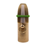 Maxbell Deer Game Call Sturdy Small Metal Brass Muntjac Whistle for Outdoor Survival