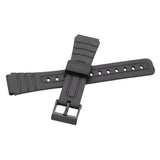 Maxbell Watch Band Casual Wear Resistant Wristwatch Strap for AE-1000W W-215 W-s200H black buckle