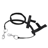 Maxbell Scuba Diving 6" Tank Side Mount Strap with Band and 2 Stainless Steel Clips - Aladdin Shoppers