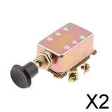 Maxbell 2xLS-202A RV Boat Marine Caravan Headlight Turn Signal Light Control Switch