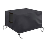 Maxbell Fire Pit Cover Windproof Weatherproof Firepit Cover for Garden Outdoor Patio 100x56x64