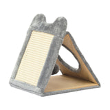 Maxbell Cat Scratching Board Foldable Practical Furniture Protection Cat Scratch Pad Gray