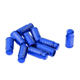 Maxbell Maxbell 10Pcs Bike Valve Cap Dust Cover MTB Road Bicycle Accessories Schrader Blue