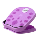Maxbell Calf Stretching Board Foldable Compact Slant Board for Squats Hamstring Heel violet