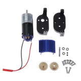 Maxbell Metal Transfer Gear Box Kit for WPL C14 C24 C34 MM D90 D91 4WD 6WD RC Car