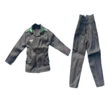 Maxbell 1/6 Scale Figure Doll Clothes Jacket and Pants Mini for 12 inch Male Figures