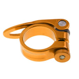 Maxbell SeatPost Clamp Tube Clip Quick Release Mountain Road Bike Part 31.8mm Gold - Aladdin Shoppers