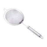 Maxbell Colander Sifter Kitchen Food Sieve Pasta Flour Easy Clean Fine Mesh Strainer L 34cm Dia 14cm