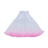 Maxbell Women's Petticoat 45cm Elastic Hoopless for Cosplay Ballet Dance Prom B