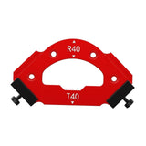 Maxbell CURVE Angle Positioning Template Hardware for Home Carpentry Cutting Machine 121mmx72mm