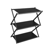 Maxbell Camping Folding Storage Rack Convenient Sturdy Holder for Home Garden Indoor
