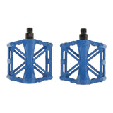 Maxbell Maxbell Bicycle Pedals 9/16" Cycling Mountain Bike Ball Bearing Flat-Platform Blue