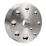 Maxbell Dapping Doming Block Dapping Block for Jewel Clasp Snap Button Round