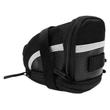 Maxbell Bicycle Seat Saddle Bag Under Seat Pouch for Mountain Road Bikes 0.4L Black Expandable Capacity - Aladdin Shoppers