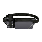 Maxbell Fanny Pack for Men Women Adjustable Belt Waist Bag for Running Sports Casual grey