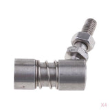 Maxbell 4X 304 Stainless Steel Control Cable Shift Throttle Ball Joint Boat Hardware