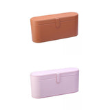 Maxbell 2 Pieces PU Leather Hair Dryer Storage Box HD01 Fits Accessories Organizer