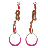 Maxbell Maxbell Strength Training Rings Adjustable Straps Buckles Set Fitness Tool Purple