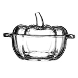 Maxbell Glass Candy Dish with Lid Candy Jar for Home Decoration Coffee Table