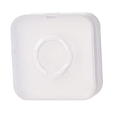 Maxbell Maxbell Makeup Powder Puff Holder Case Portable Makeup Sponge Holder for Girls Women White