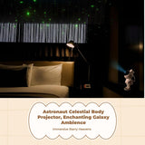 Astronaut Celestial Projector, Speaker Night Light, Northern Lights Ceiling Light White Plug-in