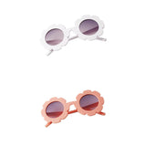 Maxbell 2Pcs Toddler Sun Flower Kids Baby Boy Girl Soft Plastic UV400 Sunglasses
