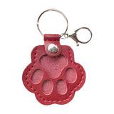 Maxbell Pet Hair Keepsake Keyring Pendant Charm Cute Decorative Dog Cat Fur Memorial Red