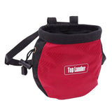 Maxbell 3xRock Climbing Chalk Bag Waist Bag For Outdoor Sports Belt Strap Pouch Red