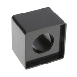 Maxbell ABS Mic Microphone Interview Square Cube Flag Station + 6 Foam Covers