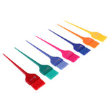 Maxbell Maxbell 7pcs Salon Hair Dye Coloring Brushes Colorful DIY Highlight Tint Brush Comb L