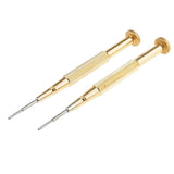 Maxbell 4 Pieces Precision Flat & Cross Screwdriver Eye Glasses Jewelry Repair Tools