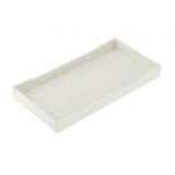 Maxbell Reptile Water Bowl Decorative Reptile Feeder for Frog Bearded Dragon Hamster S white