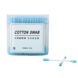 Maxbell 6x200PCS Paper Stick Handle Tips Cotton Swabs Swab Cleaning Applicators Blue