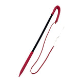 Dog Training Whip Pet Obedience Correction Tool for Teasing Agility Training Black Red