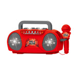Maxbell Kids Microphone Karaoke Machine Practical Portable for Camping Picnic Indoor Red