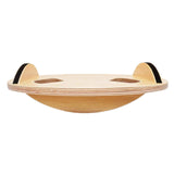 Maxbell Wooden Balance Board Exerciser Non Slip Rocker Board for Workout Sports Yoga
