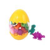 Maxbell Animal Suction Cup Toys for Toddlers 3-8 Year Old Travel Sensory Sucker Toys yellow