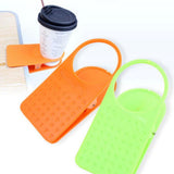 Maxbell Maxbell Plastic Table Desk Side Water Cup Stand Holder Clip Camping Picnic BBQ Home