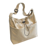 Maxbell Women Shoulder Bag Female Trendy Women Tote Bag for Travel Outdoor Colleague Beige