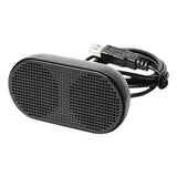 USB Mini Speaker Computer Speaker Powered Stereo Multimedia Speaker for Notebook Laptop PC(Black) - Aladdin Shoppers