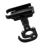 Maxbell Alloy Rotating Bicycle Handlebar Phone Stand Stem Clip Mount Holder Black - Aladdin Shoppers