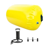 Maxbell Air Roller Gymnastics Barrel Back Handspring Trainer for Gym Fitness Outdoor 1mx0.8m