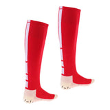 Maxbell Football Soccer Sports Compression Socks Anti Slip Slipper Socks Red - Aladdin Shoppers