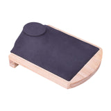 Maxbell Necklace Display Stand Shelf Jewelry Organizer for Showcase Tabletop Bedroom Gray